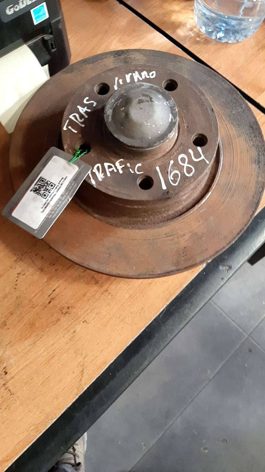 DISCO DE FRENO TRASERO DERECHO
