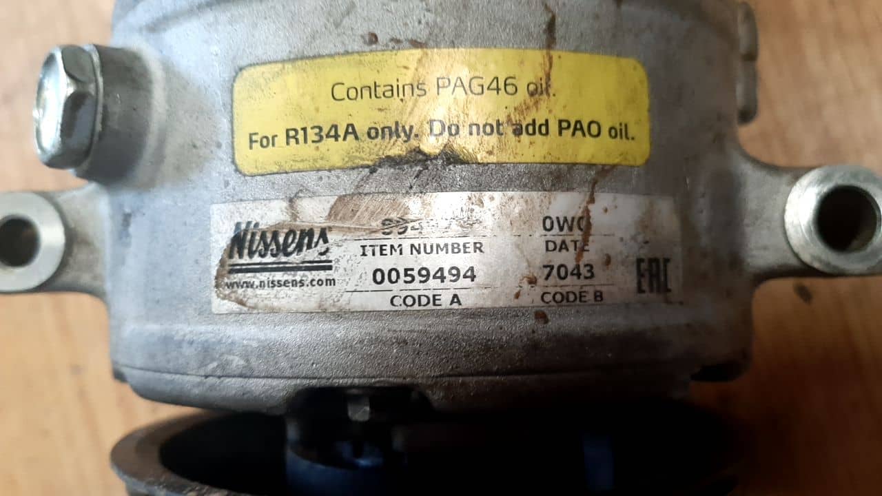 COMPRESOR AIRE ACONDICIONADO