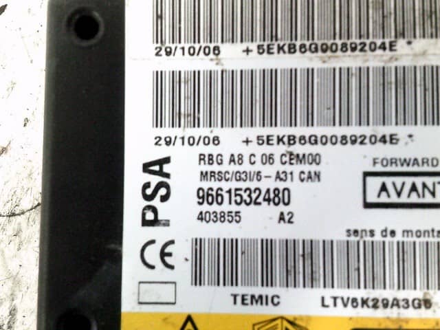 CENTRALITA AIRBAG